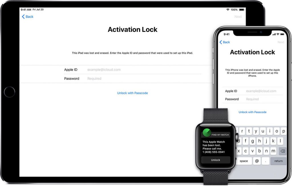 iCloud Unlock for iPhone, iPad, iPod